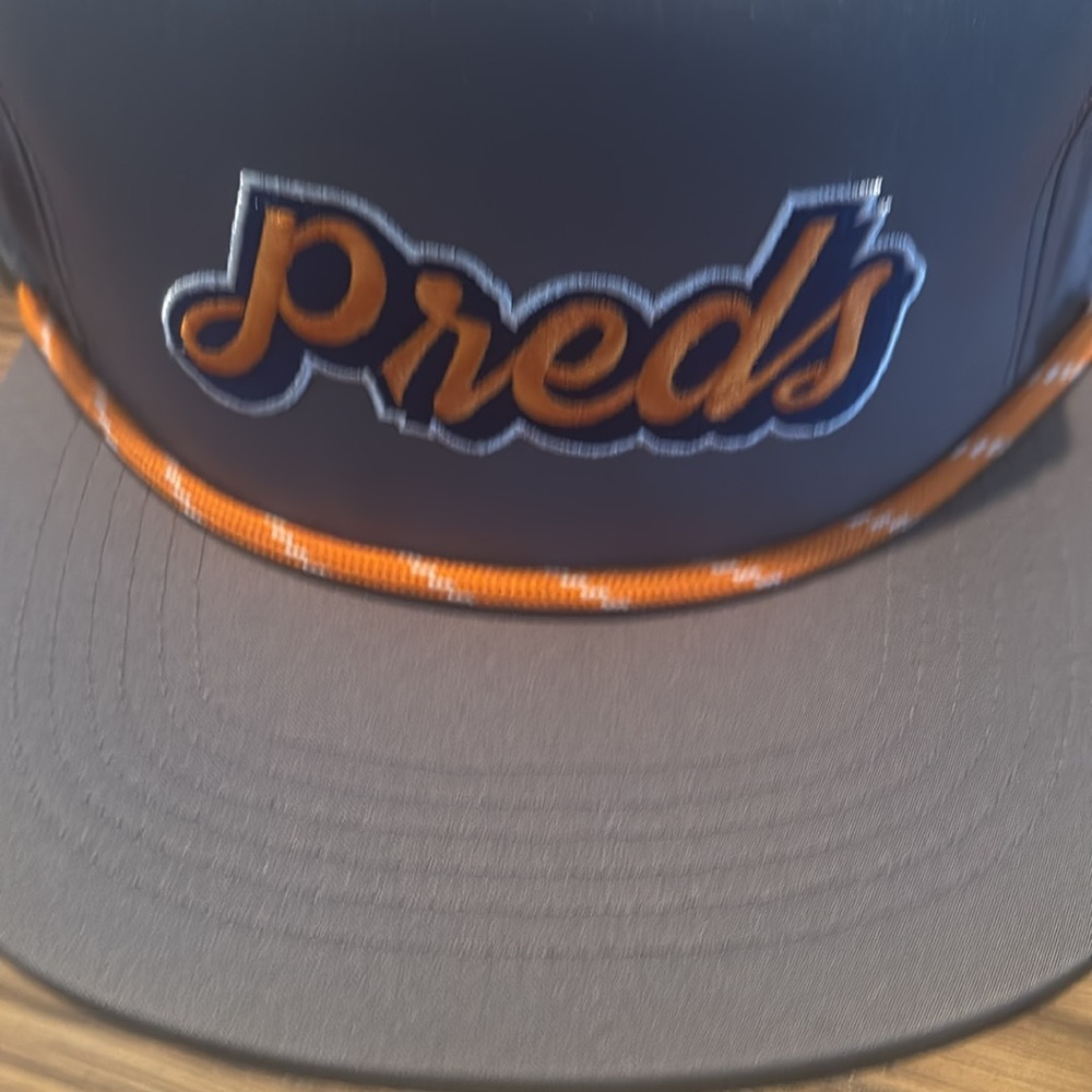 Nashville Predators/Tennessee Vols Smokey Grey Preds Adjustable Hat - Picture 2 of 5